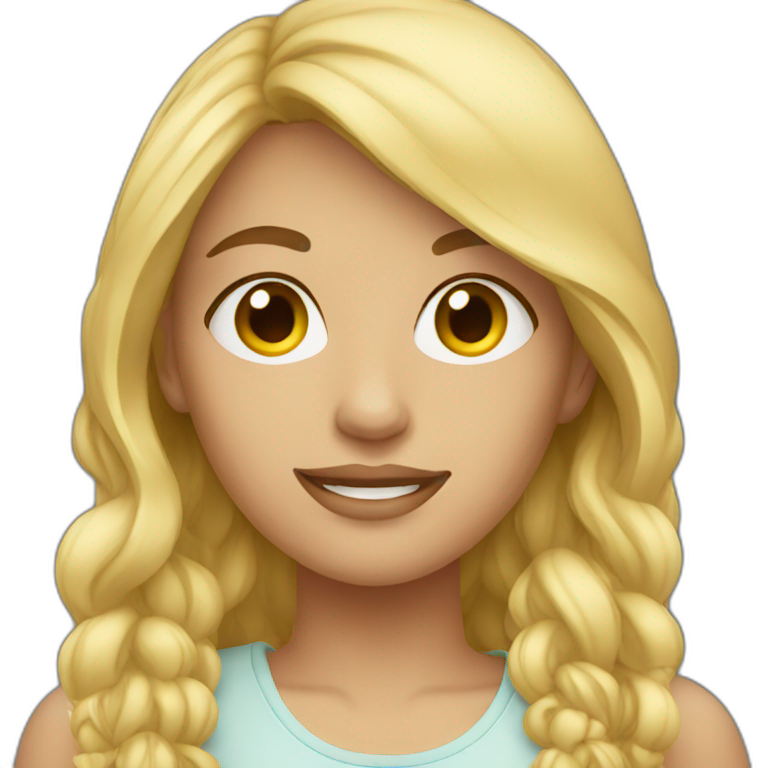 Woman blonde bad driver | AI Emoji Generator