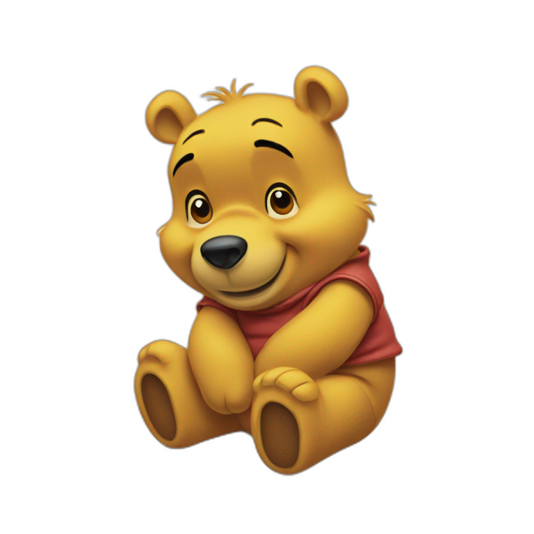 Xi winnie the pooh | AI Emoji Generator