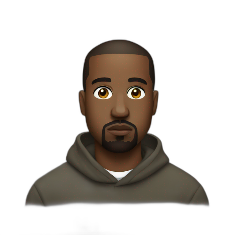 Kanye west | AI Emoji Generator