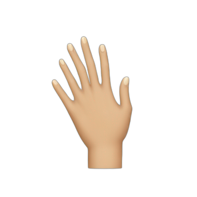 hand wave engagement ring | AI Emoji Generator