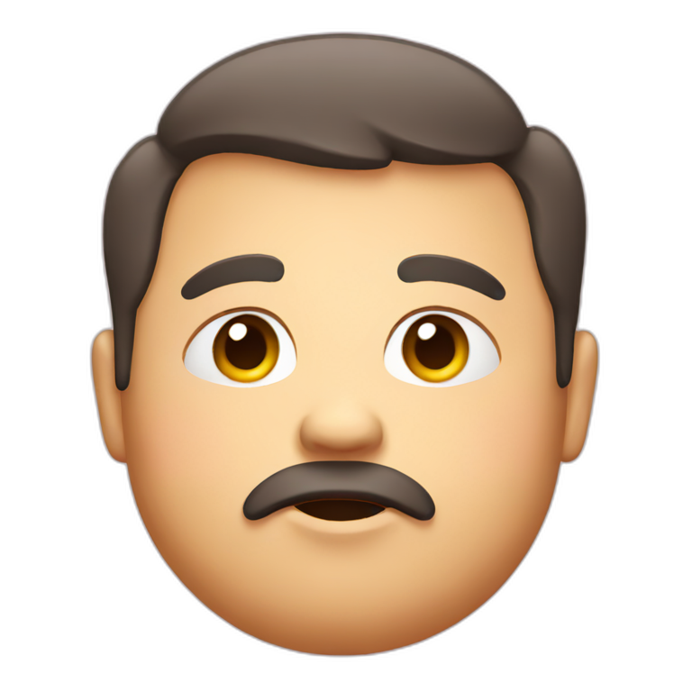 fat-obese-avocado-with-face | AI Emoji Generator