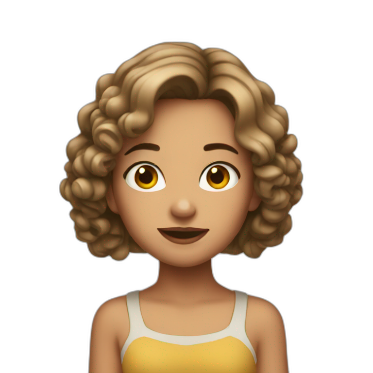 Anya-eating-a-peanut | AI Emoji Generator