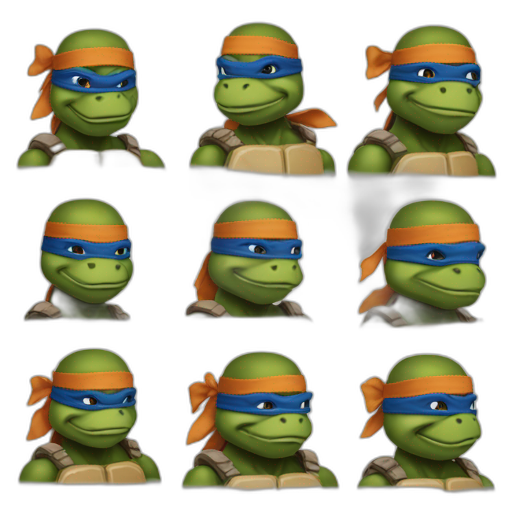 Teenage Mutant Ninja Turtles | AI Emoji Generator