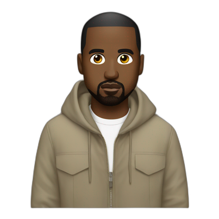 Kanye west | AI Emoji Generator