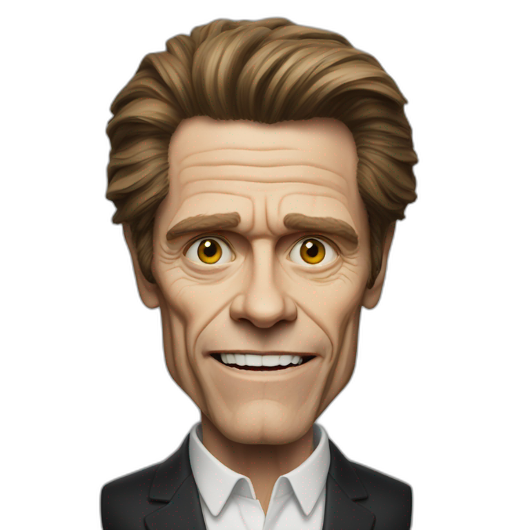 Willem defoe eating pumpkin | AI Emoji Generator