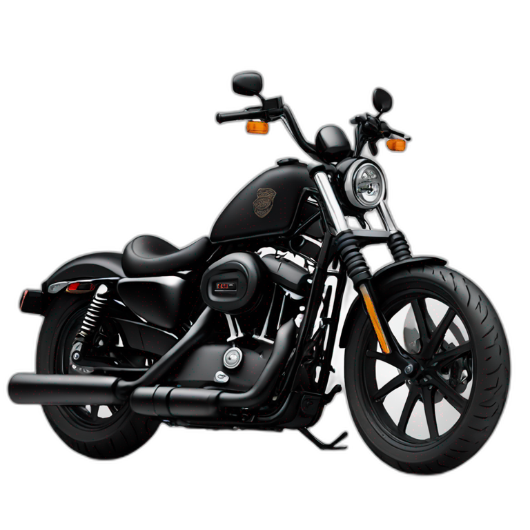 Harley Davidson iron 883 | AI Emoji Generator