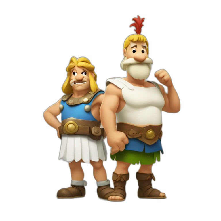 obelix-asterix | AI Emoji Generator