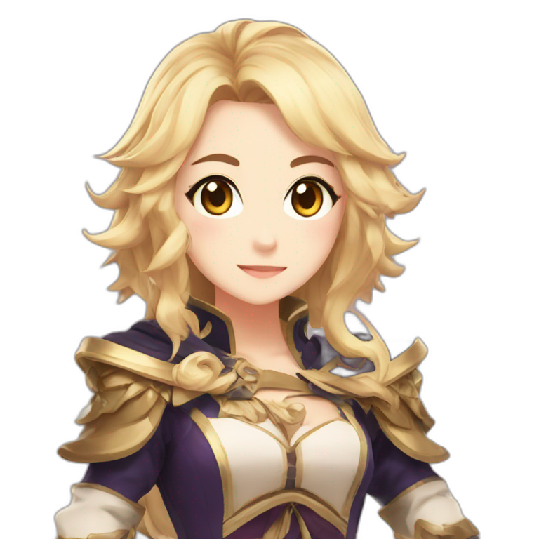 Charlotte from genshin impact | AI Emoji Generator