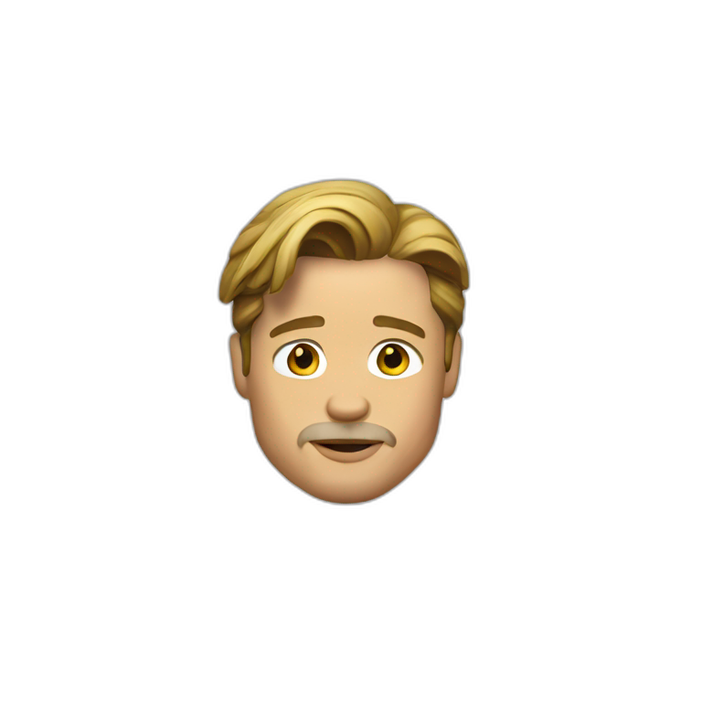 BRAD PITT | AI Emoji Generator