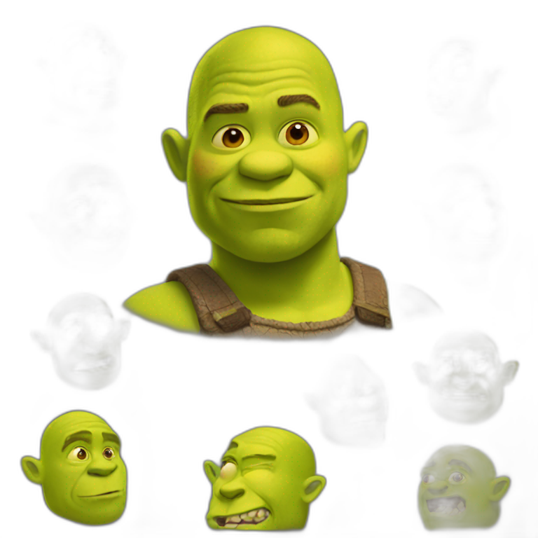 Yellow Shrek Ai Emoji Generator