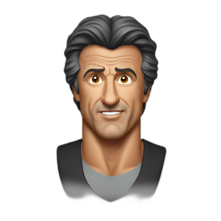 Sylvester Stalonne | AI Emoji Generator