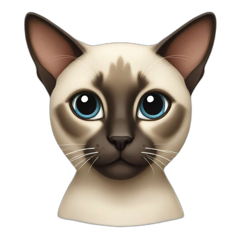 Siamese cat | AI Emoji Generator