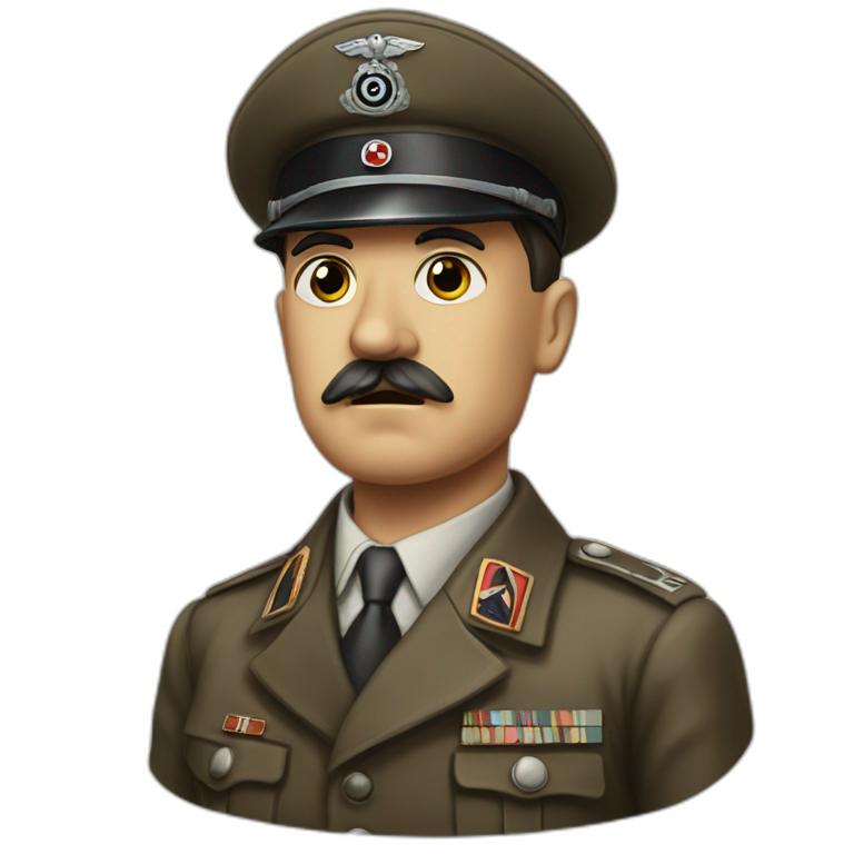 The austrian dictator who started world war 2 | AI Emoji Generator