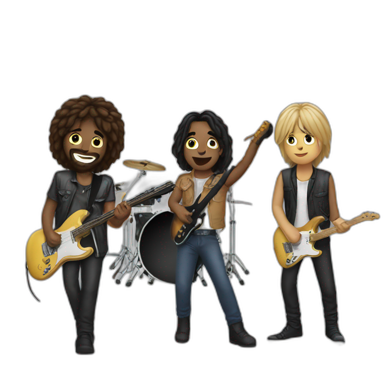 Rock band | AI Emoji Generator