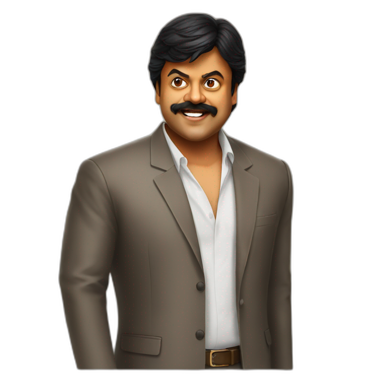 Chiranjeevi | AI Emoji Generator