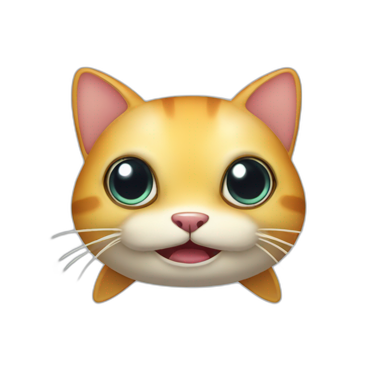 cat fish | AI Emoji Generator