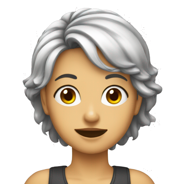 Carita coqueta | AI Emoji Generator