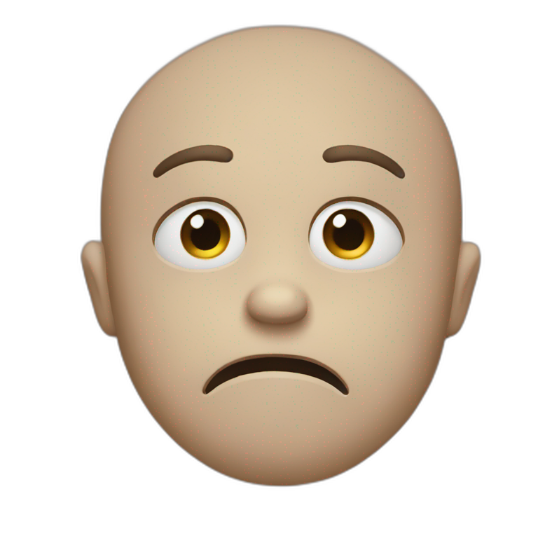 Sad goku | AI Emoji Generator