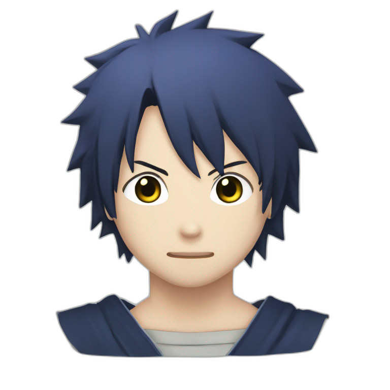 Sasuke Uchiwa sharingan | AI Emoji Generator