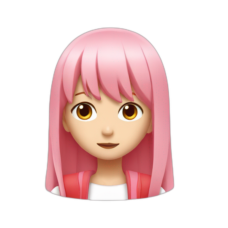 two girlsand one white rabbit | AI Emoji Generator