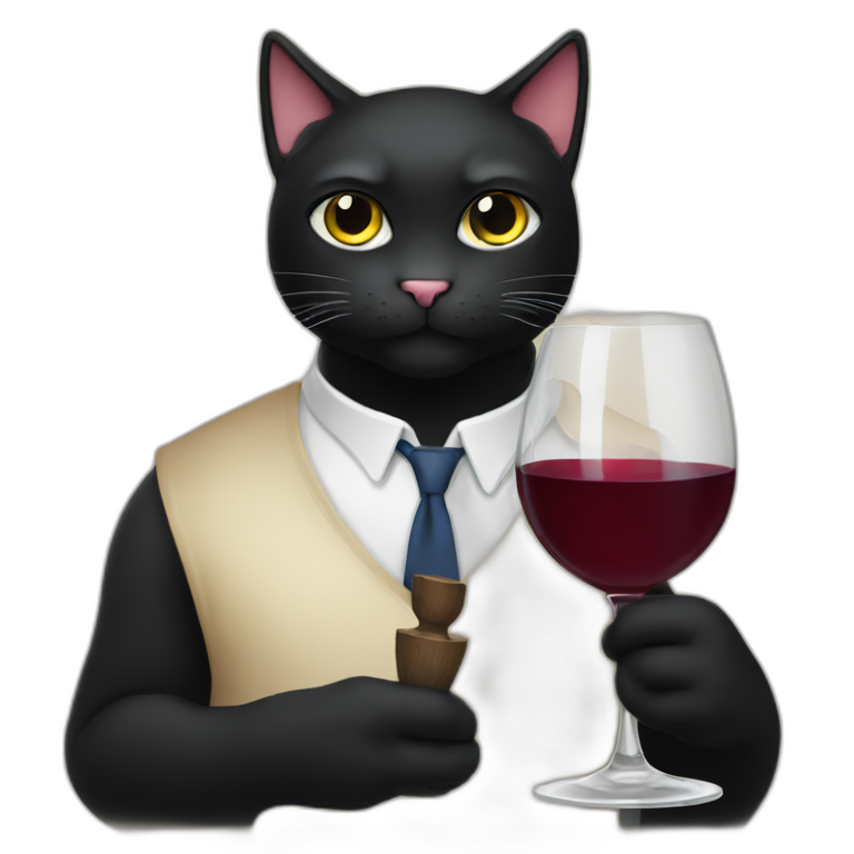 mouse holding wine  AI Emoji Generator