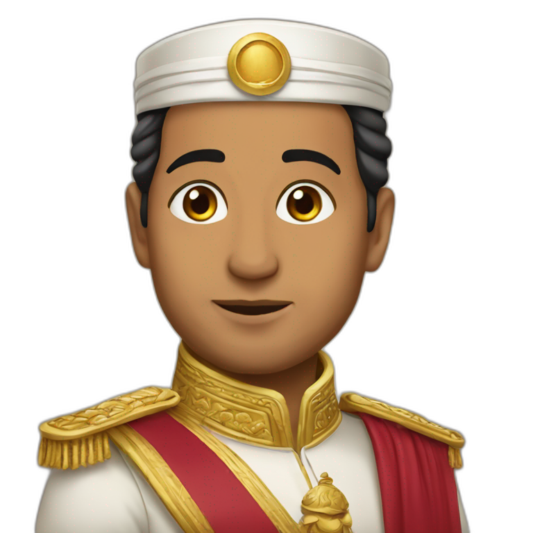 King Of Morocco Mohamed Vi Ai Emoji Generator 3423