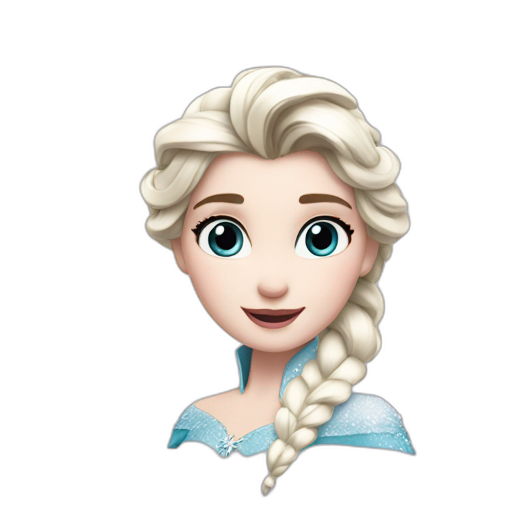 elsa from frozen | AI Emoji Generator