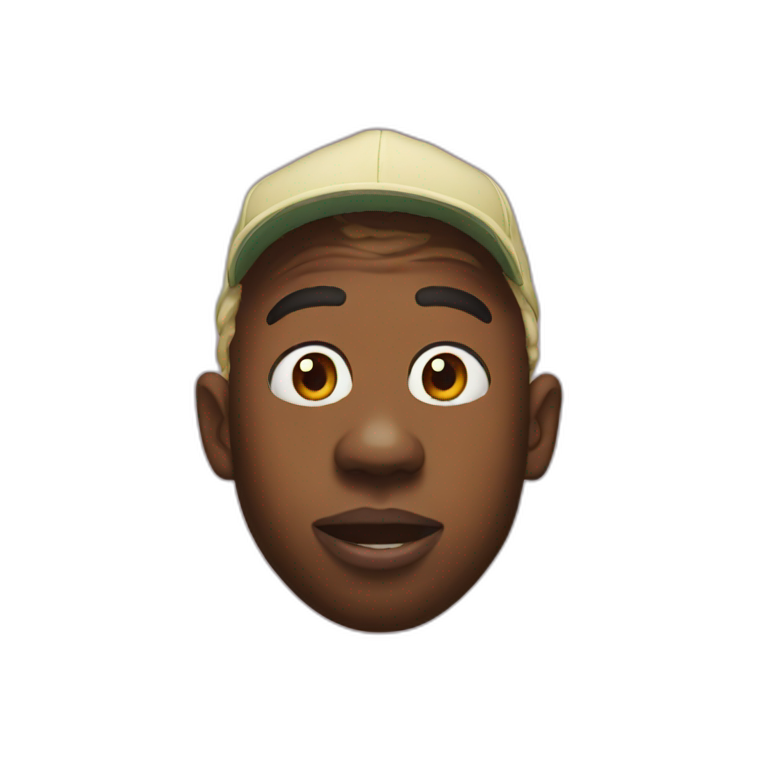 angry tyler the creator | AI Emoji Generator