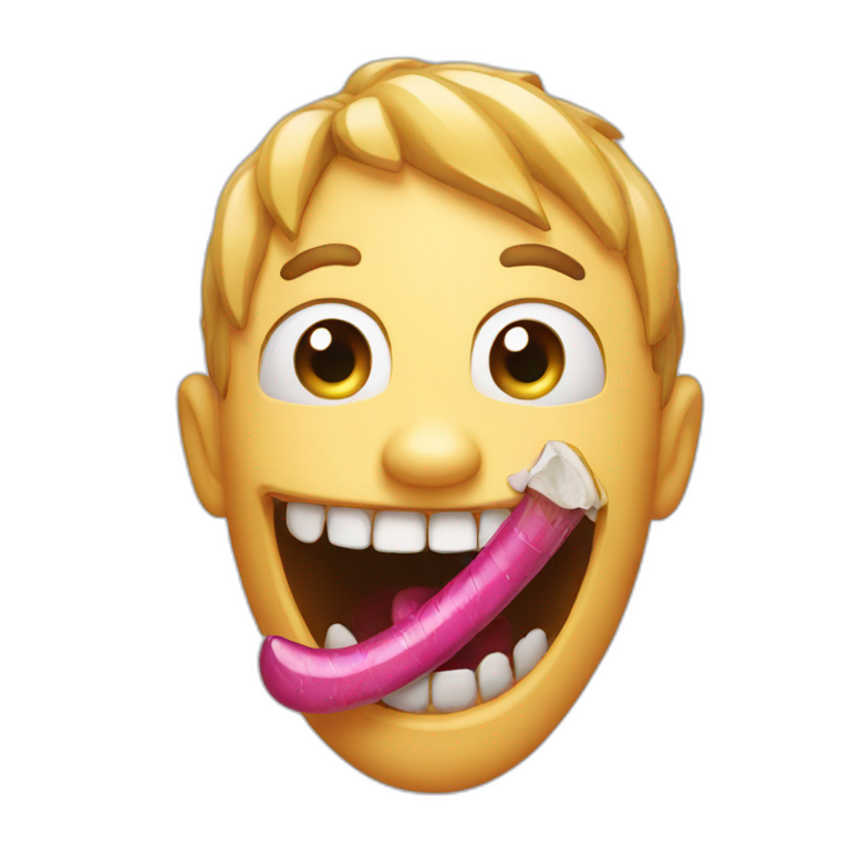 watermelon eater | AI Emoji Generator