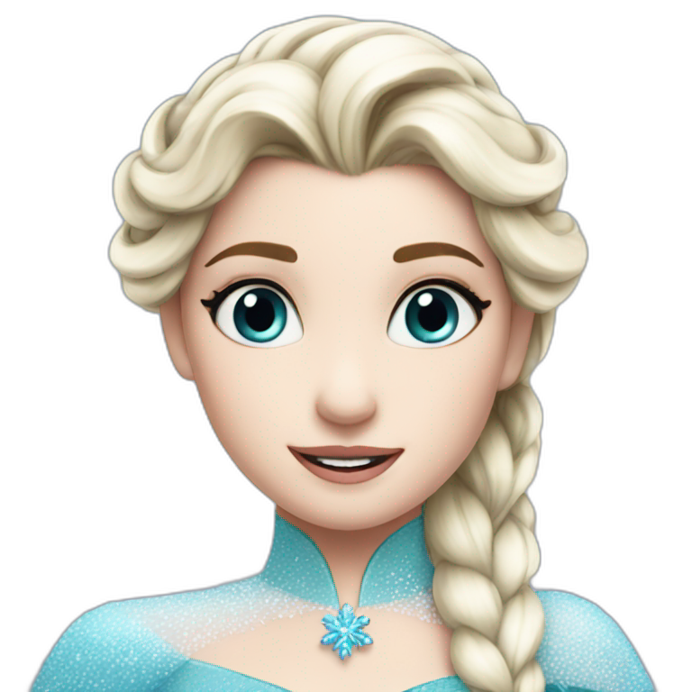 elsa and anna | AI Emoji Generator