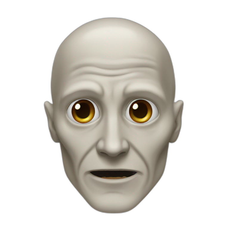 smiling voldemort | AI Emoji Generator