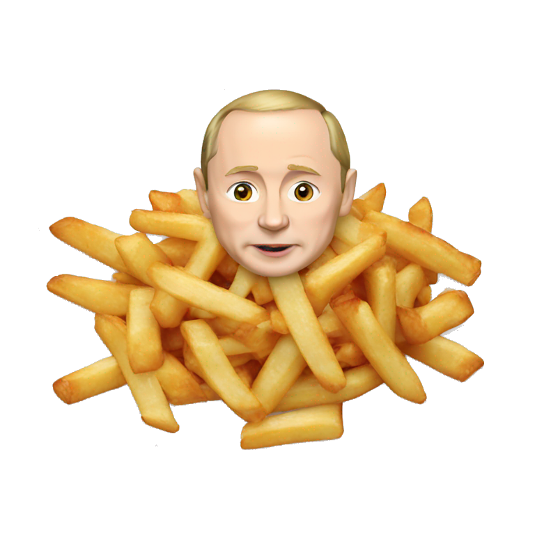 Poutine eating | AI Emoji Generator