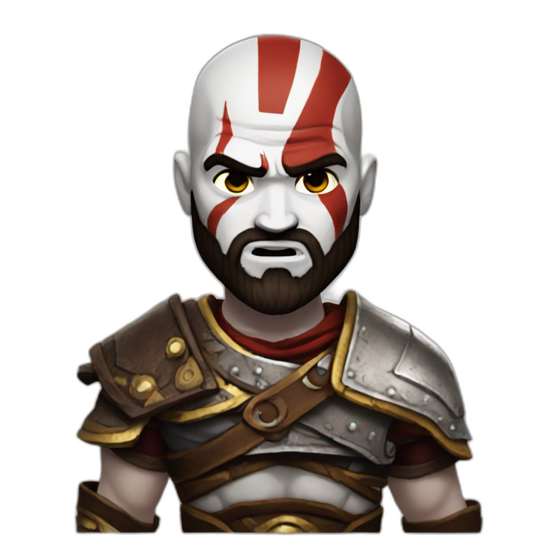 Kratos Emoji | AI Emoji Generator