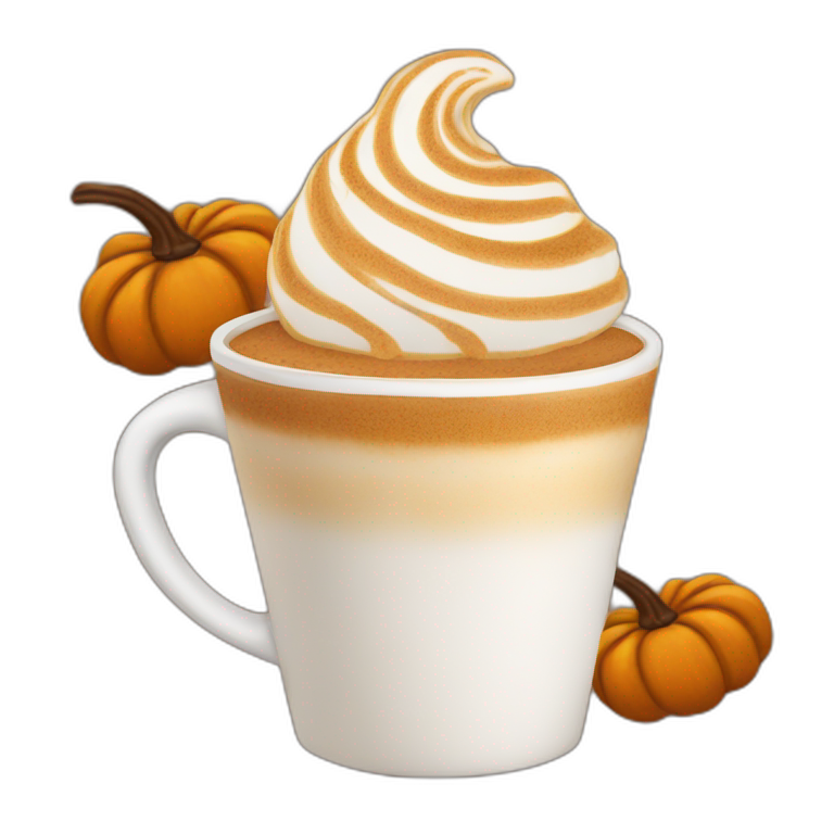 Pumpkin Spice Latte Ai Emoji Generator 9954