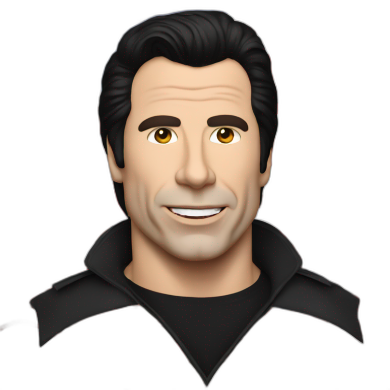 John Travolta | AI Emoji Generator