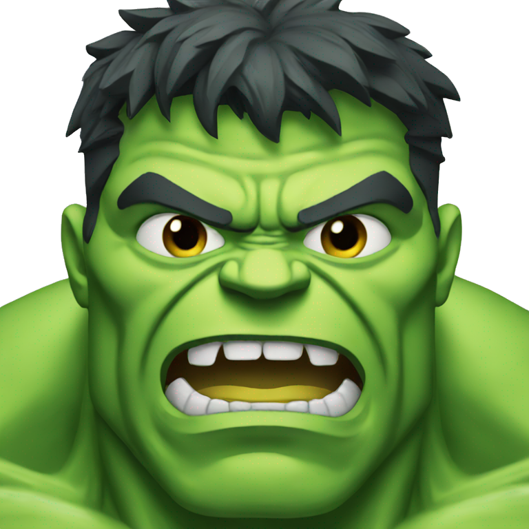 hulk smile | AI Emoji Generator