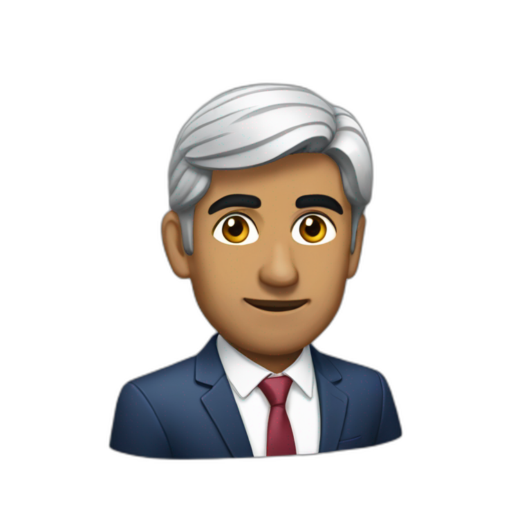 Crying rishi sunak | AI Emoji Generator