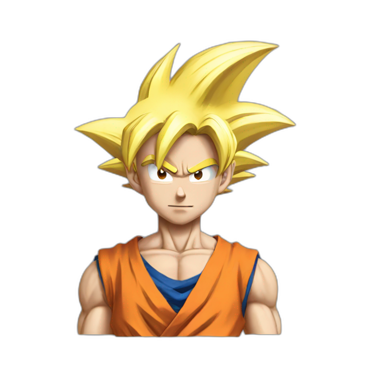 dancing goku | AI Emoji Generator