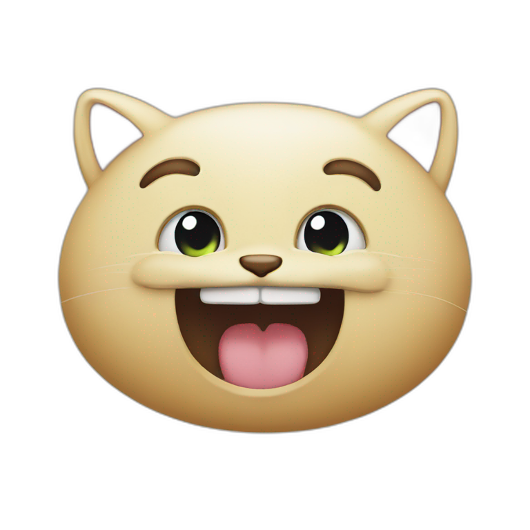 Mewing with wizard hat | AI Emoji Generator