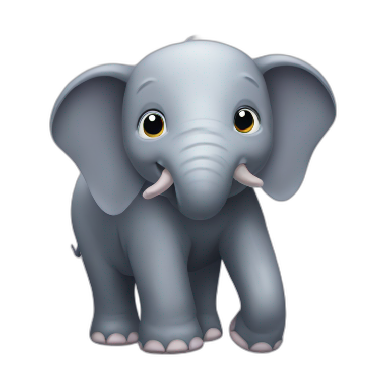 Donkey elephant hybrid | AI Emoji Generator