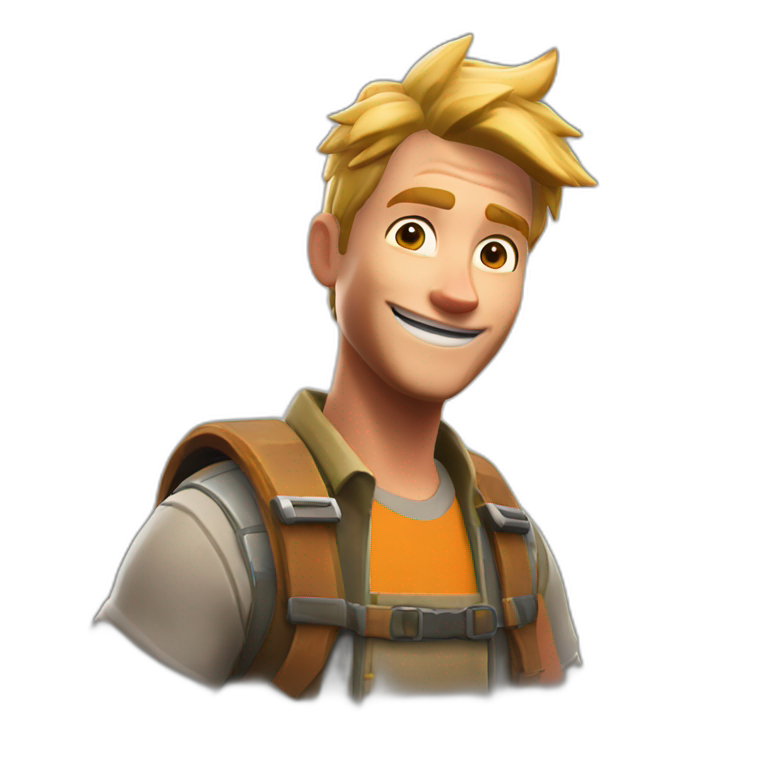 fortnite confused jonesy | AI Emoji Generator