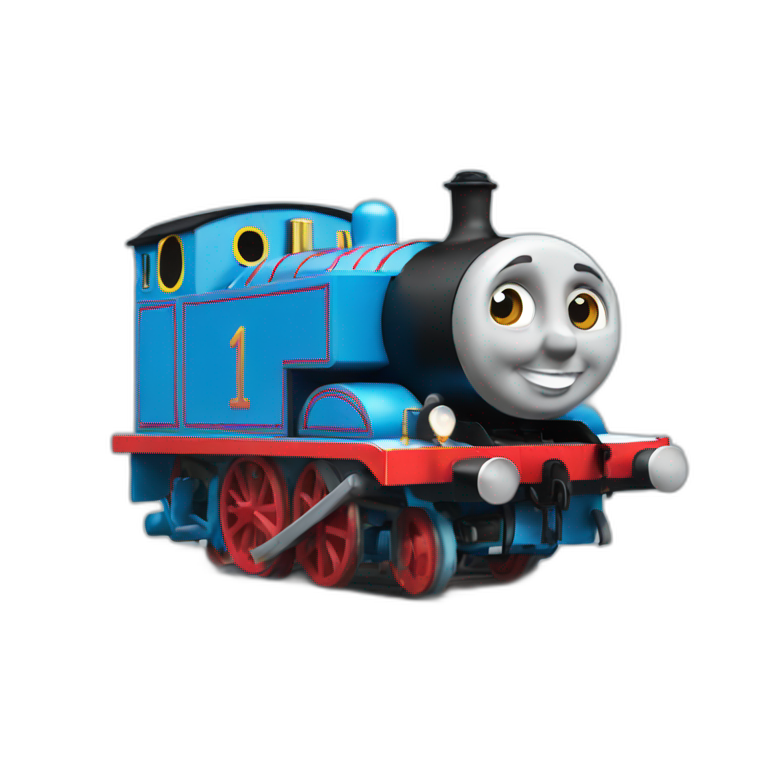 Thomas the tank engine | AI Emoji Generator