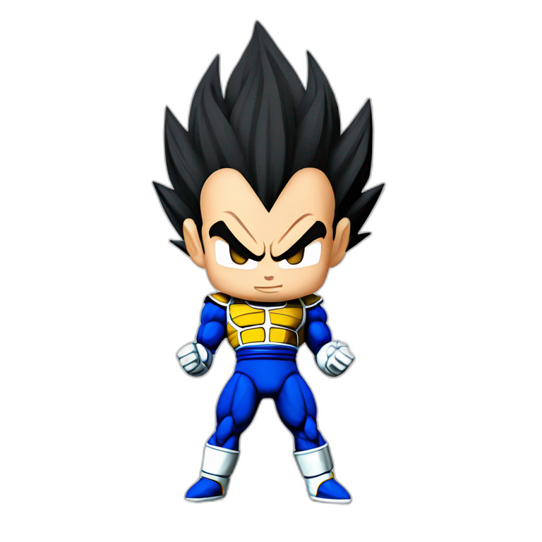 vegeta super saiyan | AI Emoji Generator