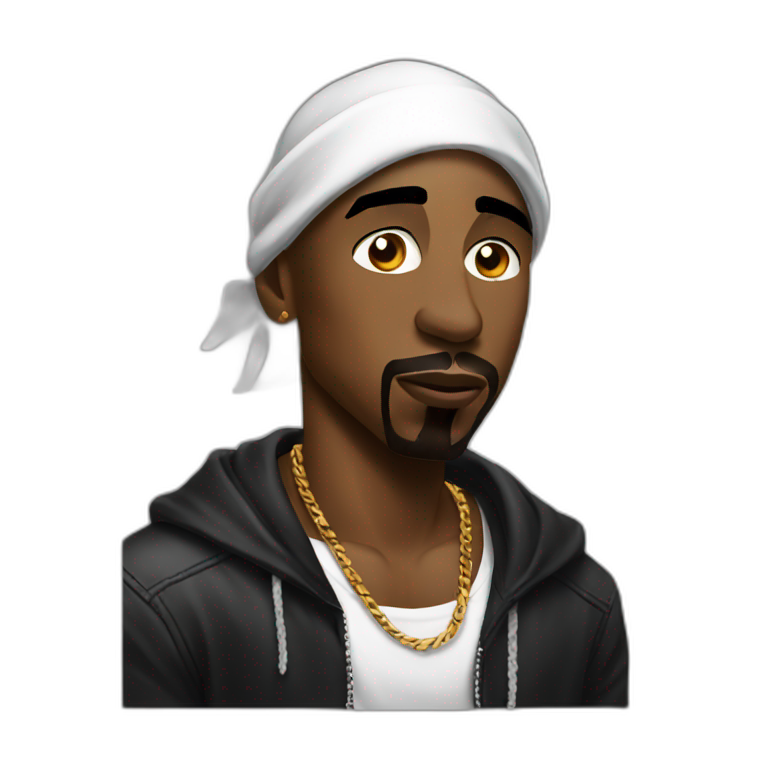 2Pac | AI Emoji Generator