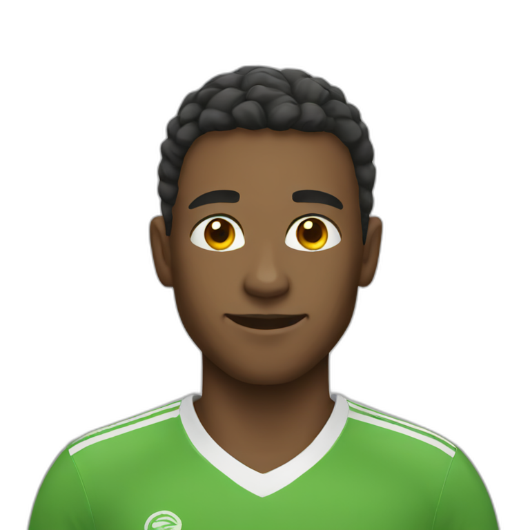 hippo as soccer player | AI Emoji Generator