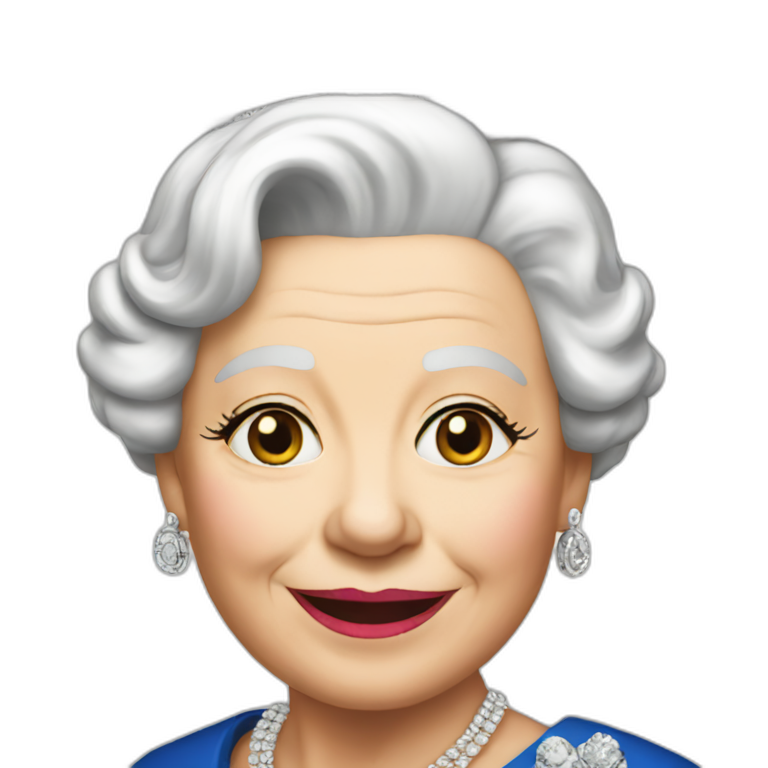 Queen Elizabeth | AI Emoji Generator