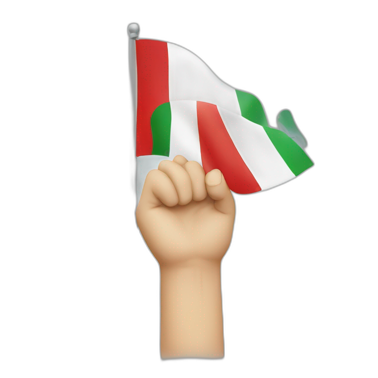 ITALIAN FLAG AI Emoji Generator