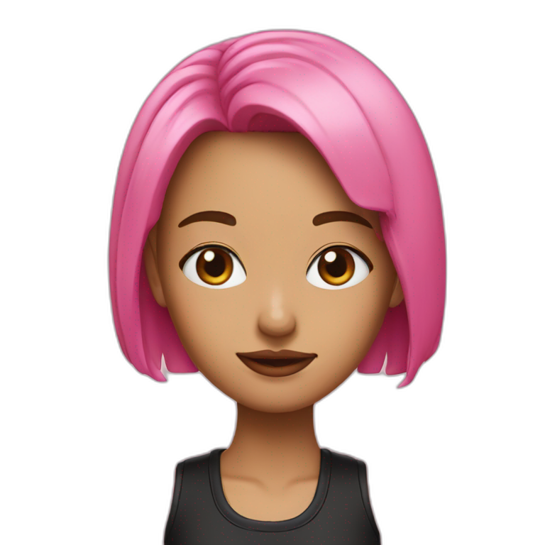 Lisa black pink | AI Emoji Generator