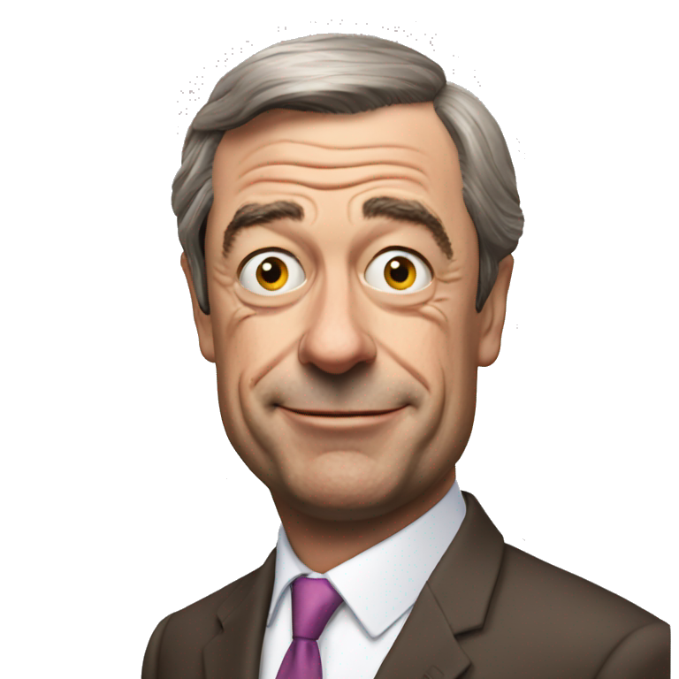 Nigel Farage pog expression | AI Emoji Generator