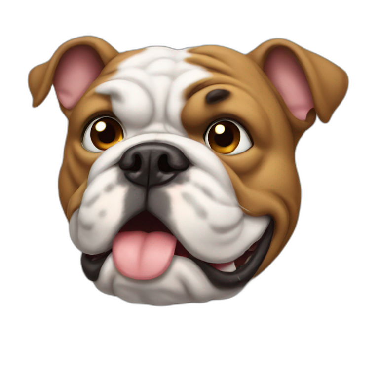 sweet bulldog | AI Emoji Generator